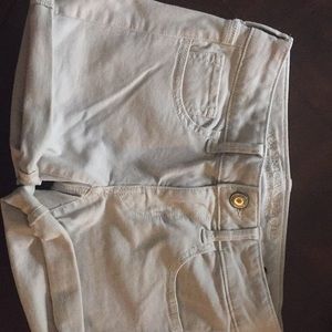 Cream colored shorts
